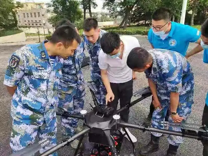 MYUAV Mtow 50kg Drone legato Alimentato da Tether Power Station Drone a grande carico 4