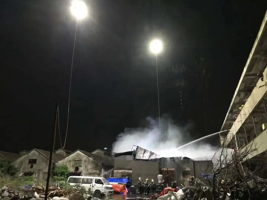 Drone MYUAV con sistema di illuminazione per il soccorso di emergenza 0