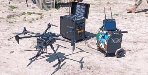 ultime notizie aziendali su Test di distanza aria-terra 108 km con sistema di drone Myuav MESH