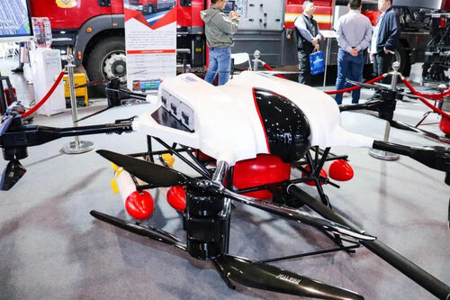 ultime notizie aziendali su Heavy duty MYUAV UAV antincendio e soccorso, 150 kg di carico, 500 metri di altitudine massima di volo, 60 minuti di volo
