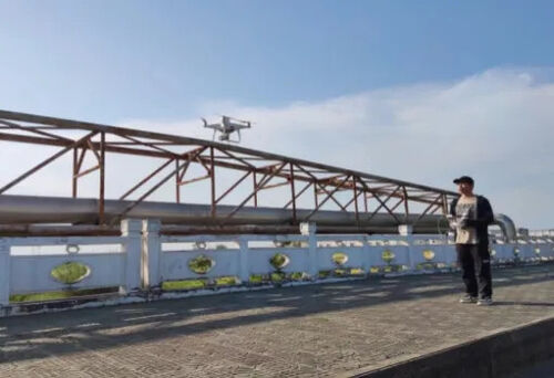 ultime notizie aziendali su Modalità "Piede di ferro + drone", la scienza e la tecnologia conducono un controllo accurato dell'acqua