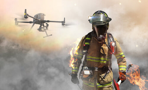 ultime notizie aziendali su Drone di sorveglianza del fuoco a propulsione legata