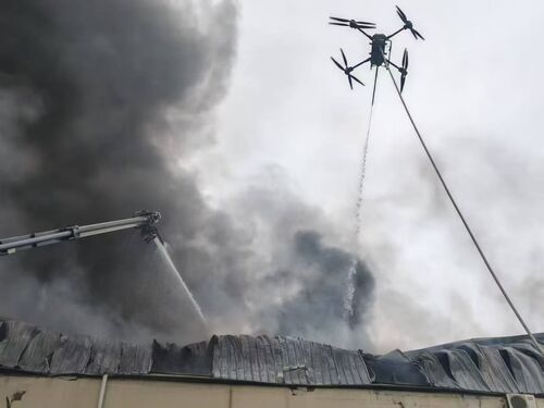 ultime notizie aziendali su "Air Sentinel" in fiamme: UAV a controllo fuoco di Mayowei consente una nuova forza di lotta intelligente agli incendi
