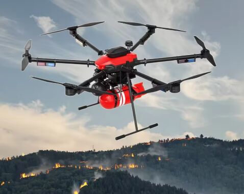 ultime notizie aziendali su Secchio antincendio collegato a drone migliora l'efficienza dei soccorsi