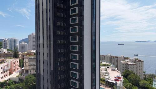 ultime notizie aziendali su Il drone a doppia fune MYUAV ha pulito in modo efficiente la complessa facciata continua del Duoli Garden a Hong Kong, e la pulizia ecologica è stata ben accolta