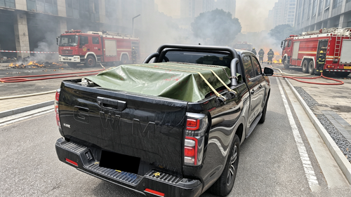 ultime notizie aziendali su MYUAV FC100 Firefighting Drone Successfully Completes Field Drill; Tethered Power Supply and Long Endurance Enable Effic