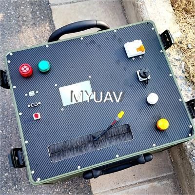 Stazione di controllo a terra a cubo alto per droni Sistema 2800W 420V Max.200m