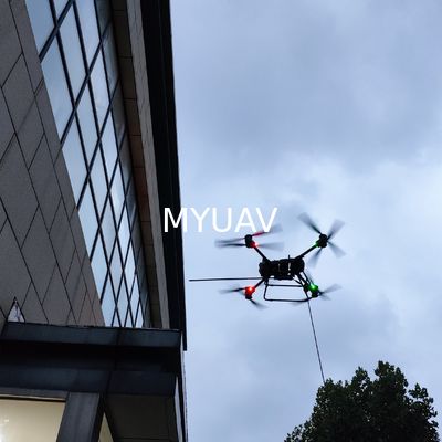 DJI FlyCart 30 altezza 50m Pulizia degli edifici Sistema di droni legati