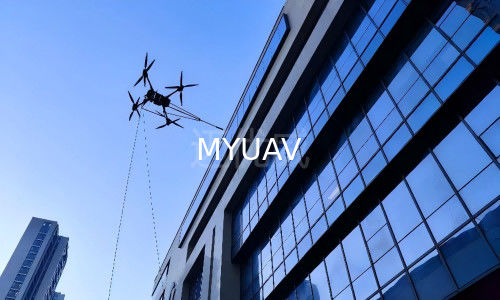 DJI FlyCart 30 Altezza 120m Pulizia degli edifici Sistema di droni legati